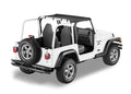 Jeep Bikini Top Header Targa Bikini Tops For Jeep 1997-2002 Wrangler TJ Bestop