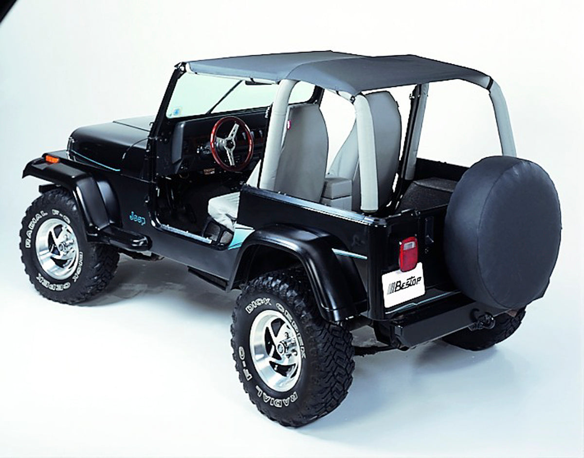Strapless Extended Safari Style Bikini Top For Jeep 1992-1995 Wrangler YJ Bestop