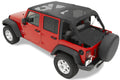 Jeep Bikini Top Header Safari Bikini Tops For Jeep 2007-2009 Wrangler JK 4 Door Bestop