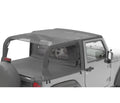 Jeep Bikini Top Header Safari Cable Style Bikini Tops For Jeep 2010-2018 Wrangler JK 2 Door Bestop