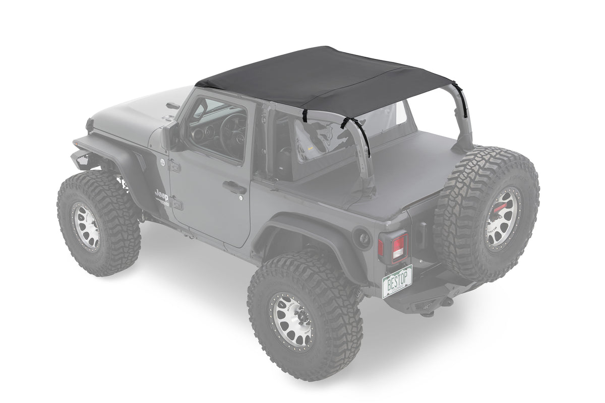 Jeep Bikini Top Header Safari Bikini Tops For Jeep 2010-2018 Wrangler JK 2 Door Bestop