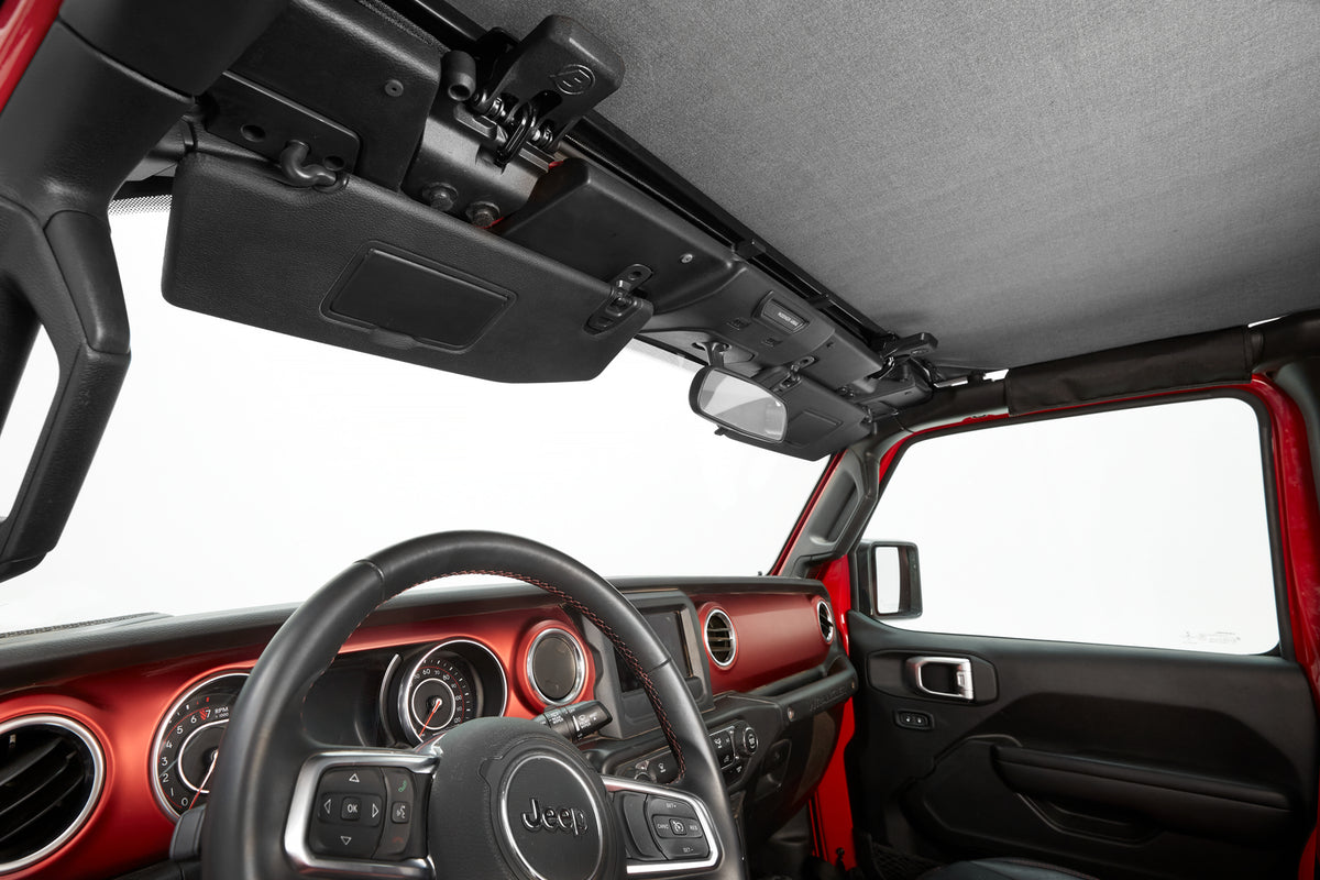 Jeep Bikini Top Header Safari Bikini Tops For Jeep 2010-2018 Wrangler JK 4 Door Bestop