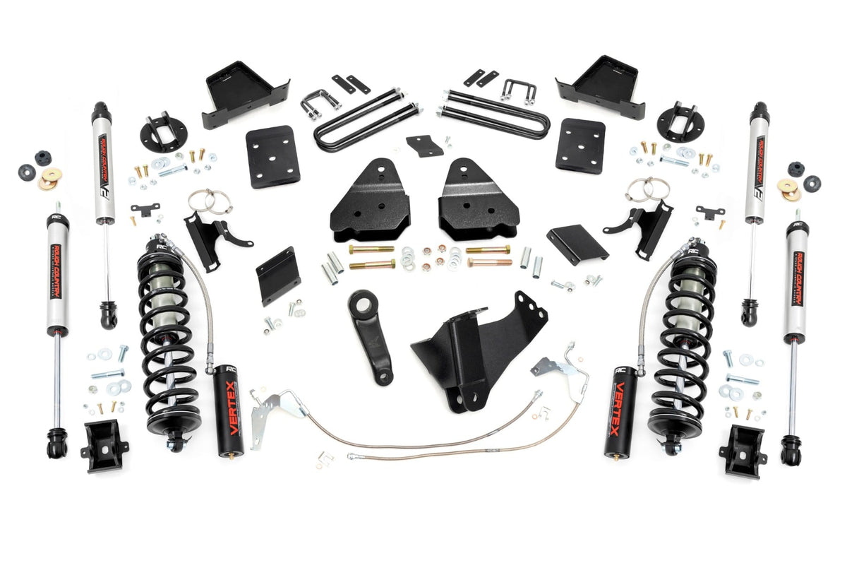 6 Inch Lift Kit Gas No OVLD C/O V2 Ford F-250 Super Duty (15-16) Rough Country