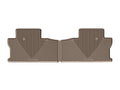WeatherTech 2017+ Honda Ridgeline Rear Rubber Mats - Tan