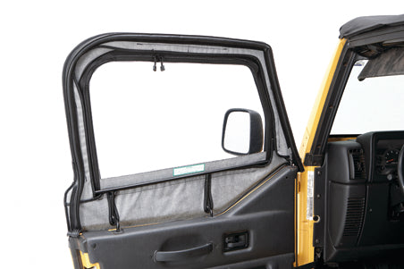 Jeep Fabric Door Skins For Jeep 1997-2006 Wrangler TJ Pair Bestop
