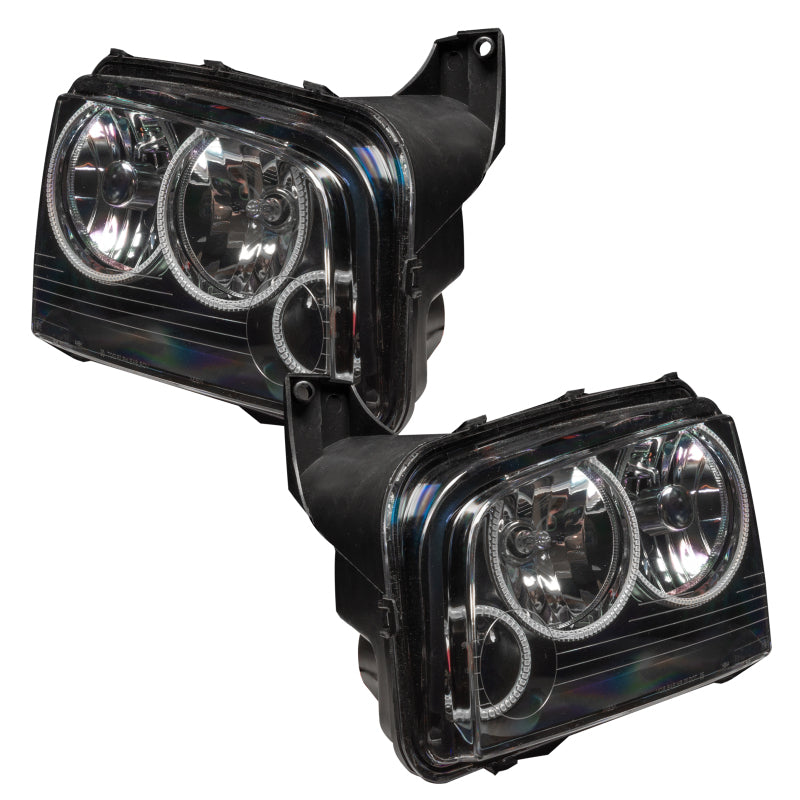 Oracle 05-10 Dodge Charger SMD HL (Non-HID) - Triple Halo - ColorSHIFT