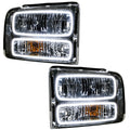 Oracle 05 Ford Excursion SMD HL - Chrome - White