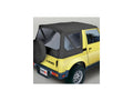 Soft Top Black Denim Clear Windows 86-95 Suzuki Samurai Rugged Ridge