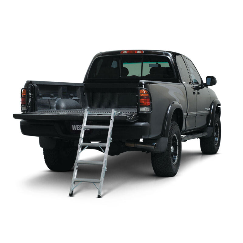 Westin Truck-Pal Tailgate Ladder - Aluminum