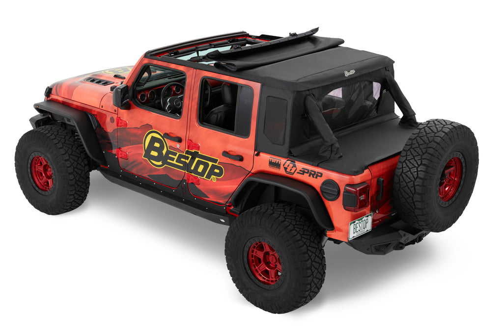 Jeep Wrangler Halftop Soft Tops For Jeep 2018-2023 Wrangler JL 4 Door Bestop