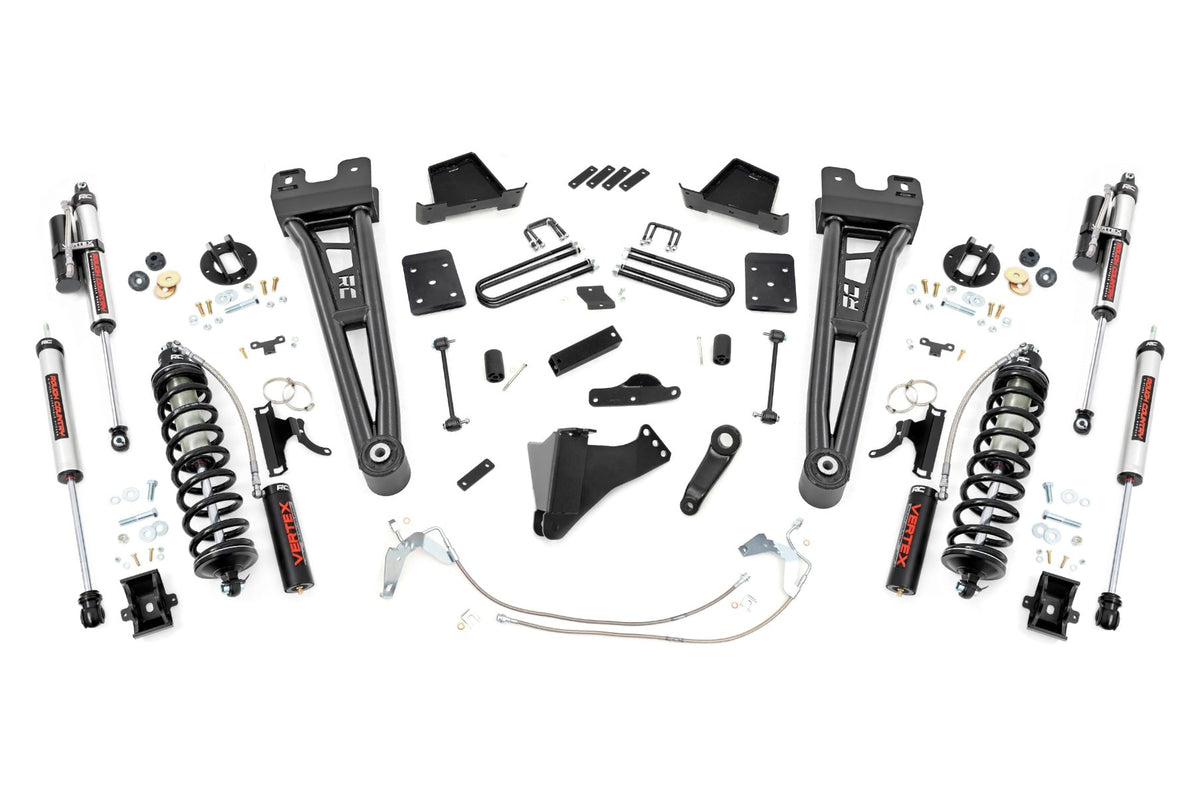 6 Inch Lift Kit Gas Radius Arm C/O Vertex Ford F-250/F-350 Super Duty (08-10) Rough Country