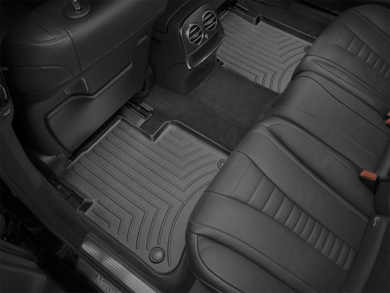 WeatherTech 14+ Mercedes-Benz S-Class Rear FloorLiner - Black