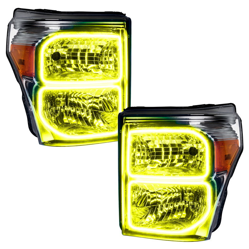 Oracle 11-16 Ford F250/350 LED HL - ColorSHIFT w/o Controller