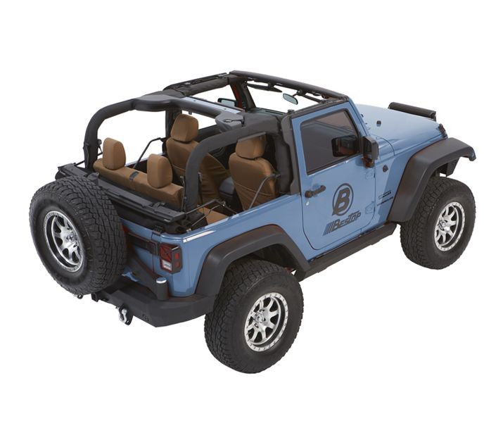 Jeep Trektop Glide - Jeep 07-18 Wrangler JK 2-Door Bestop