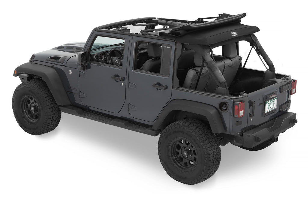 Jeep Trektop Glide - Jeep 07-18 Wrangler JK 4-Door Bestop