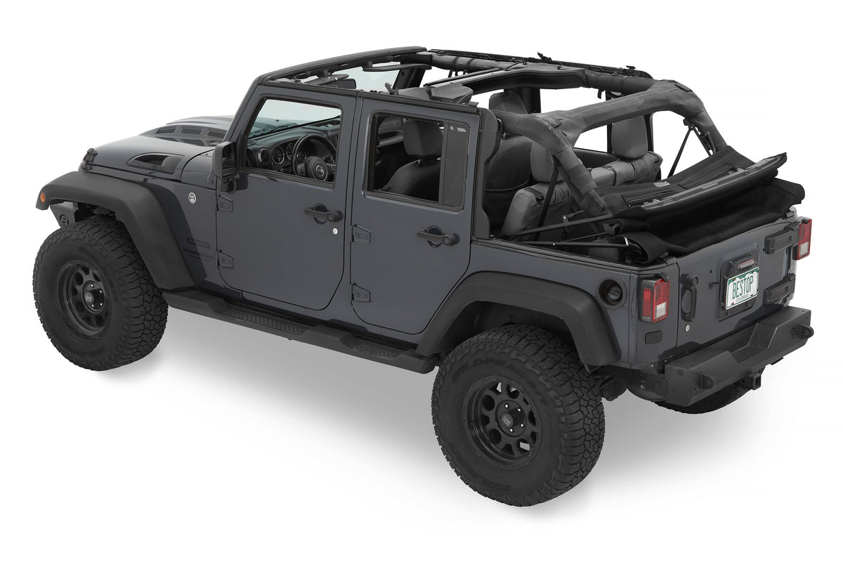 Jeep Trektop Glide - Jeep 07-18 Wrangler JK 4-Door Bestop