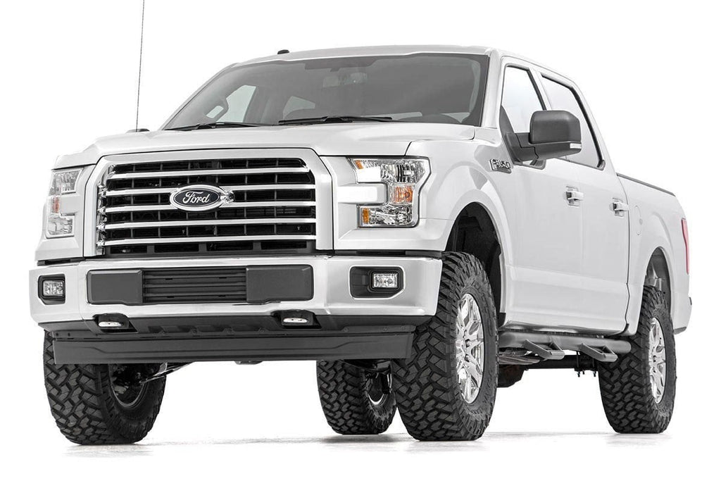 3 Inch Lift Kit Vertex Red Ford F-150 4WD (2014-2020) Rough Country