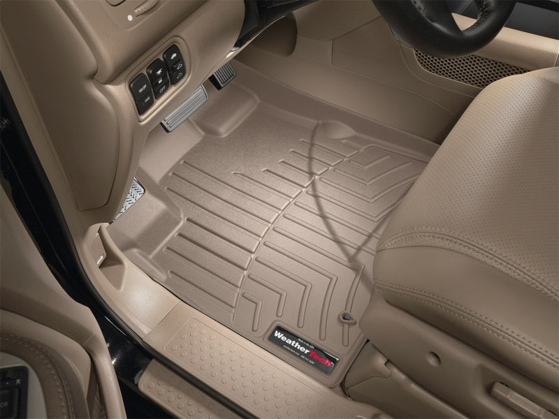 WeatherTech 05 Honda Pilot Front FloorLiner - Tan