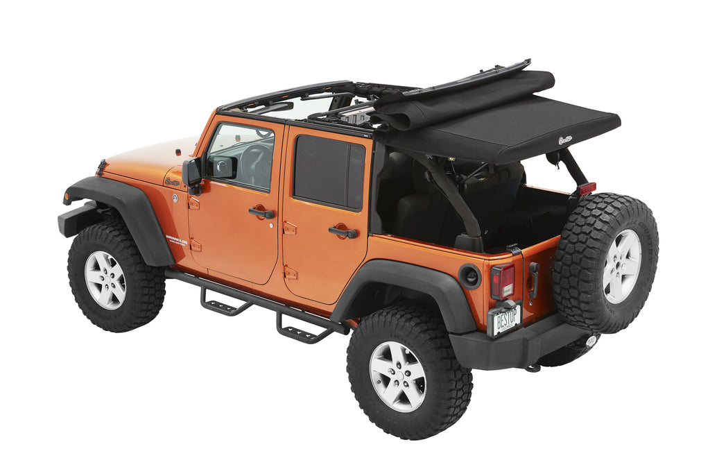 Supertop Ultra Squareback Soft Top For Jeep 2007-2018 Wrangler JK 4 Door Bestop