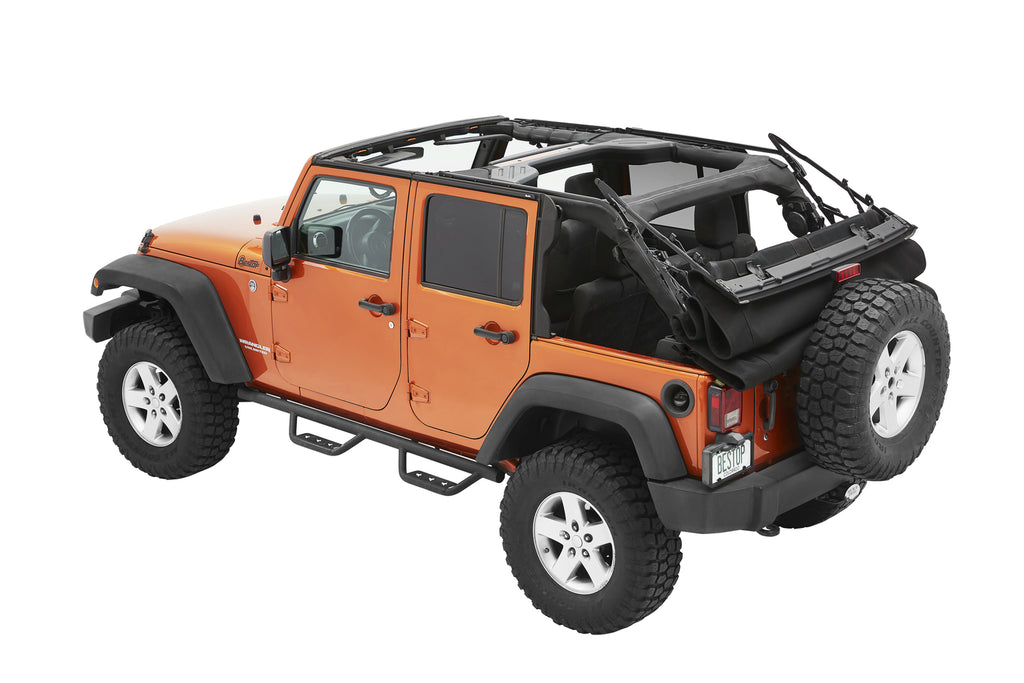 Supertop Ultra Squareback Soft Top For Jeep 2007-2018 Wrangler JK 4 Door Bestop