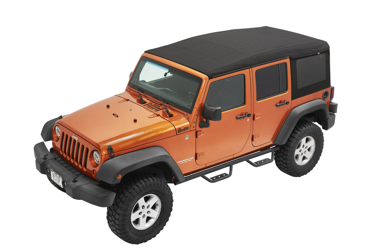 Supertop Ultra Squareback Soft Top For Jeep 2007-2018 Wrangler JK 4 Door Bestop