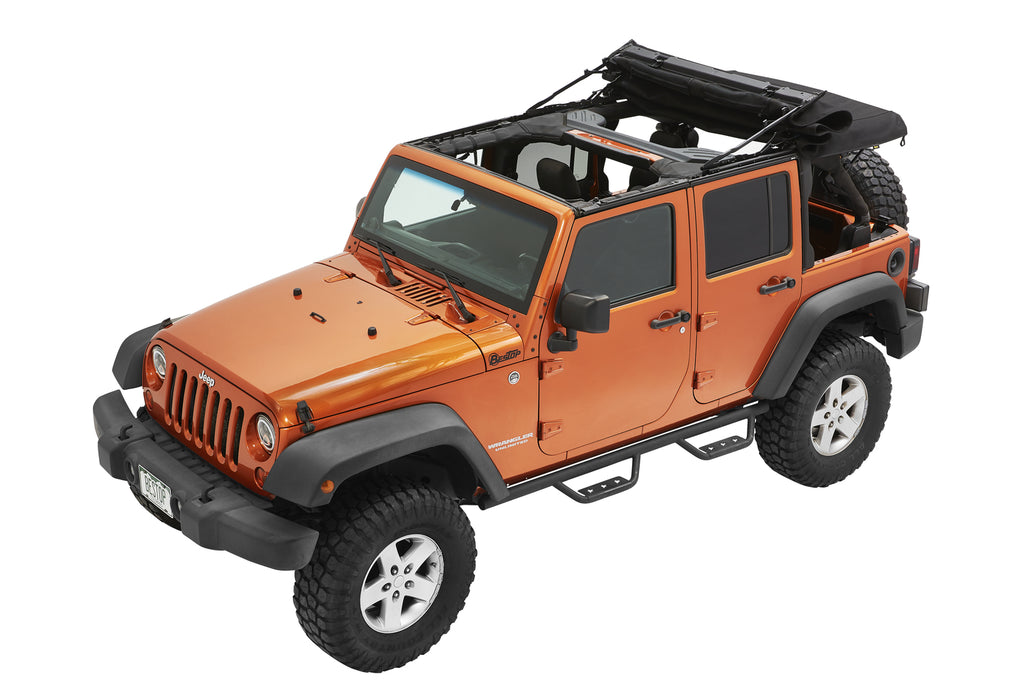 Supertop Ultra Squareback Soft Top For Jeep 2007-2018 Wrangler JK 4 Door Bestop