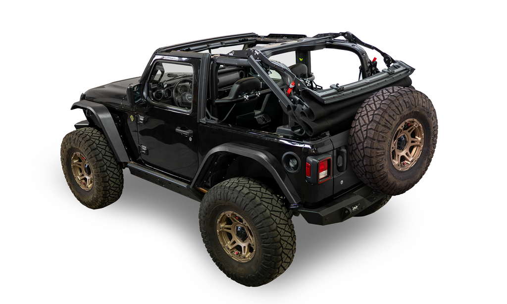Supertop Glide Jeep 2018-2025 Wrangler JL 2-Door Squareback Bestop
