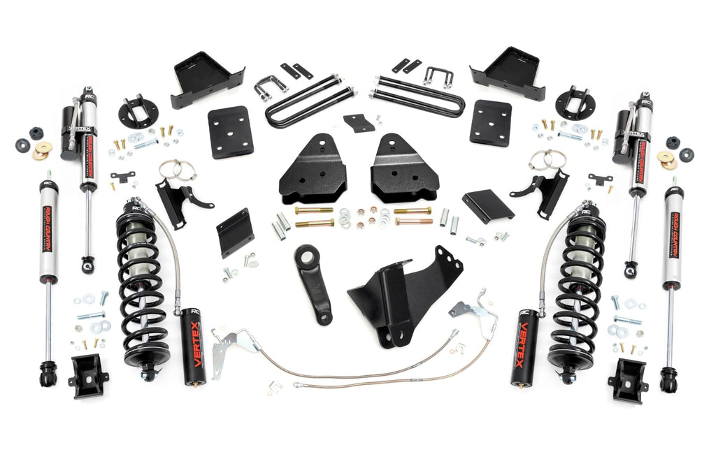 6 Inch Lift Kit Diesel OVLD C/O Vertex Ford F-250 Super Duty (15-16) Rough Country