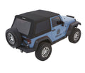 Jeep Wrangler Trektop Glide Slantback Soft Tops For Jeep 2007-2018 Wrangler JK 2 Door Bestop