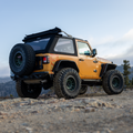 Jeep Wrangler Trektop Glide Slantback Soft Tops For Jeep 2018-Current Wrangler JL 2 Door Bestop