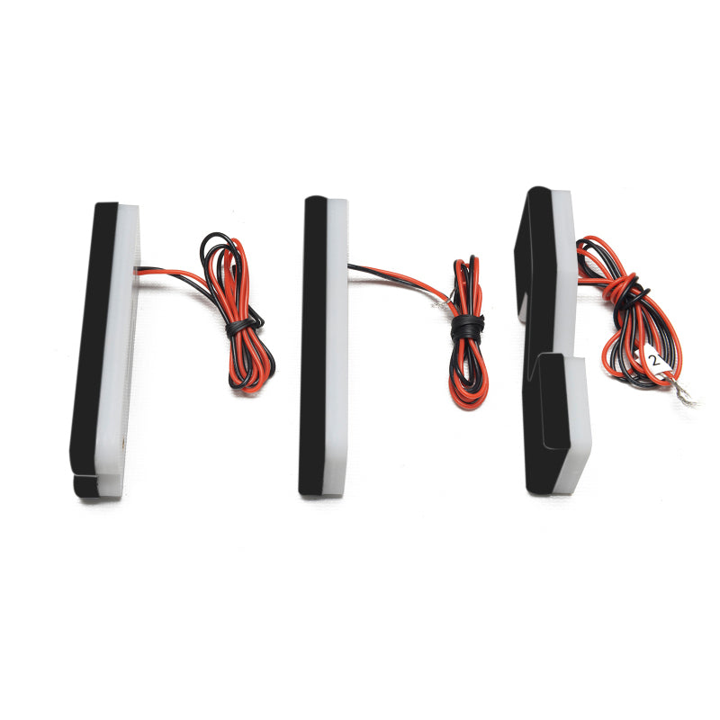 ORACLE Lighting Universal Illuminated LED Letter Badges - Matte Blk Surface Finish - J