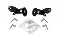 RC2 LR Bull Bar with Mounting Brackets & 20 Inch Light Bar Opening Textured Black 2003-2004 Silverado/Sierra 1500/2500 Go Rhino