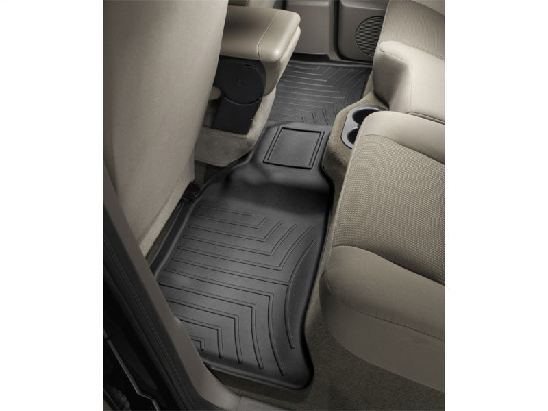 WeatherTech 05+ Dodge Dakota Quad Cab Rear FloorLiner - Black