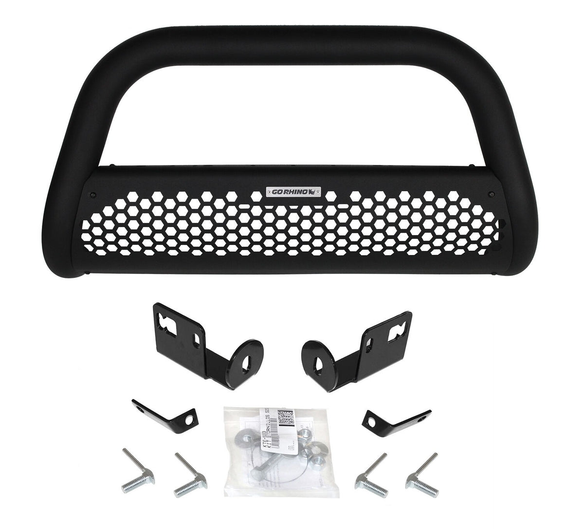 RC2 Bull Bar with Mounting Brackets Textured Black 2005-2015 Toyota Tacoma Go Rhino