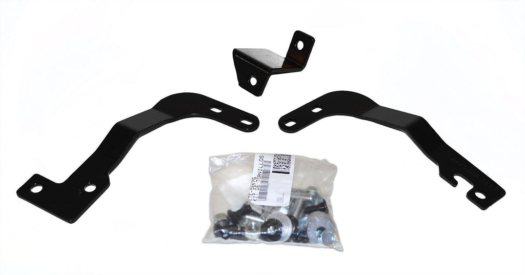 RC2 & RC2 LR Bull Bar Mounting Bracket Kit Only Textured Black 2016-2018 Silverado/Sierra 1500 Go Rhino