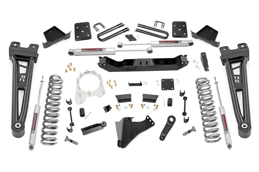 6 Inch Lift Kit Overloads Ford F-250/F-350 Super Duty 4WD (2017-2022) Rough Country