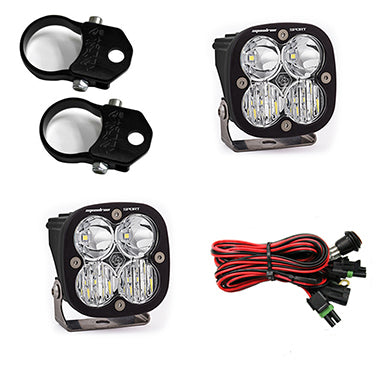 Polaris LED Light Pods 1.75 Inch Harness Kit Squadron Sport Baja Designs