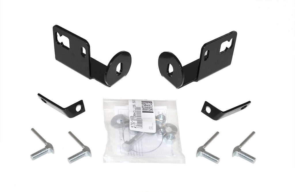 RC2 LR Bull Bar with Mounting Brackets & 20 Inch Light Bar Opening Textured Black 2009-2025 Ford F-150 Go Rhino