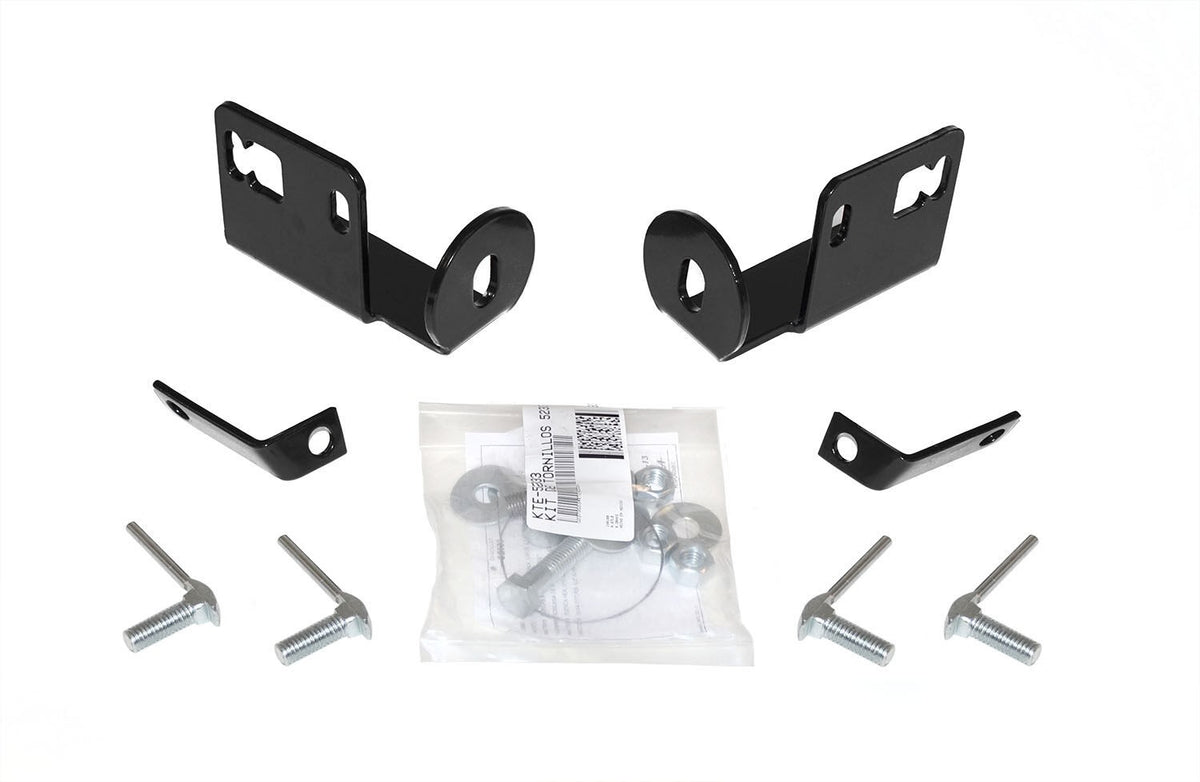 RC2 LR Bull Bar with Mounting Brackets & 20 Inch Light Bar Opening Textured Black 2009-2025 Ford F-150 Go Rhino
