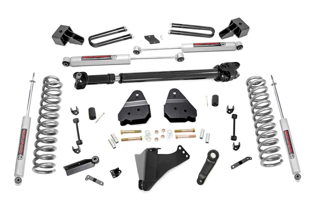 4.5 Inch Lift Kit DRW FR Drive Shaft Ford F-350 Super Duty 4WD (17-22) Rough Country