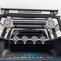 DS18 Tower Speakers 6.5in 100 Watts RMS w/ RGB LED Lights Red