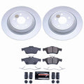 Power Stop 16-18 Ford Focus Rear Z23 Coated Brake Kit