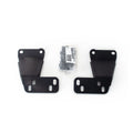 RC4LR & RC3 LR Mounting Brackets Only Textured Black 2019-2021 Silverado 1500 2022-2022 Silverado 1500 LTD Go Rhino