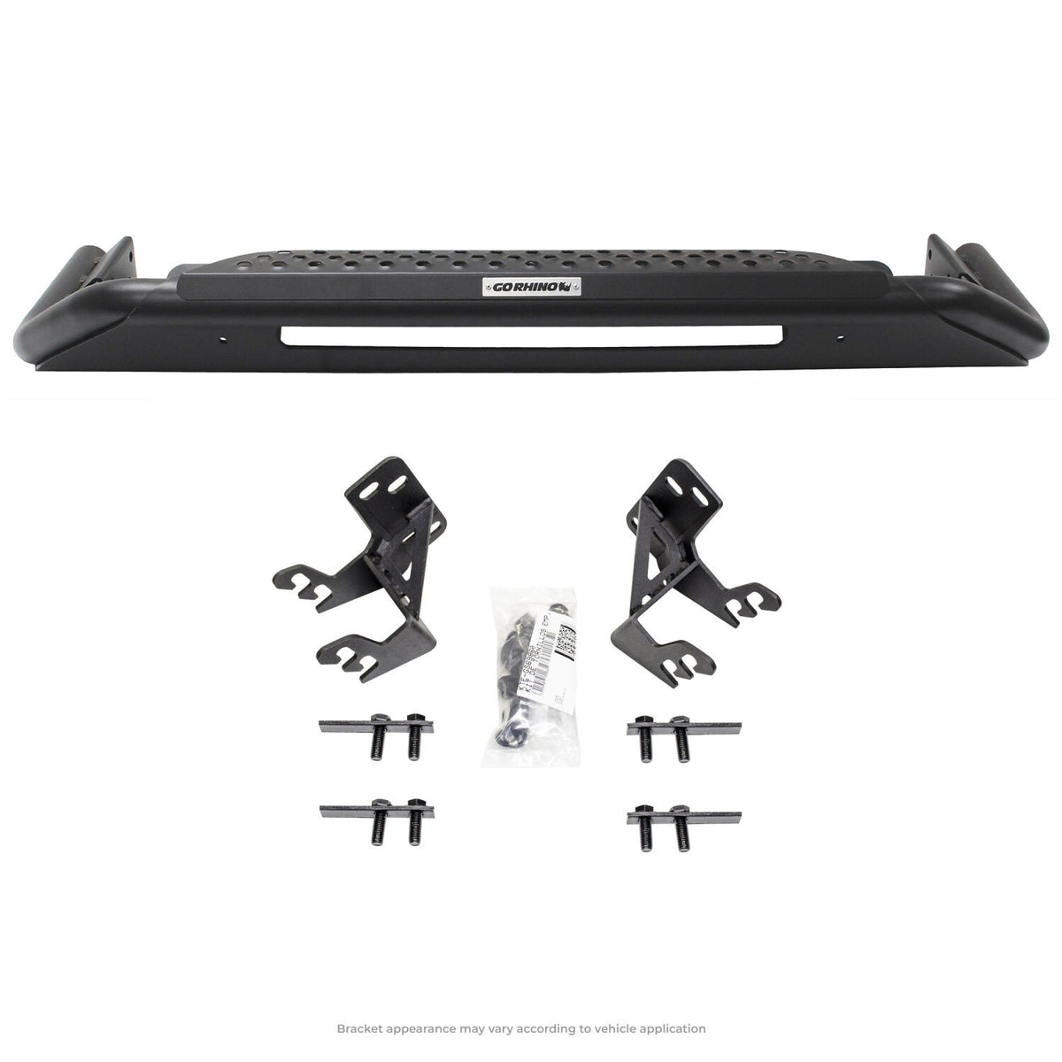 RC3 LR with Mounting Brackets Textured Black 2016-2023 Toyota Tacoma Go Rhino
