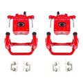 Power Stop 07-12 Nissan Altima Rear Red Calipers w/Brackets - Pair