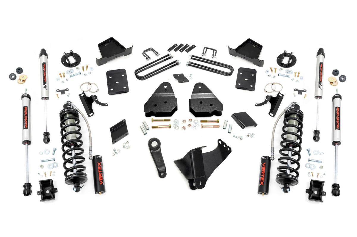 4.5 Inch Lift Kit OVLD C/O V2 Ford F-250 Super Duty 4WD (2015-2016) Rough Country