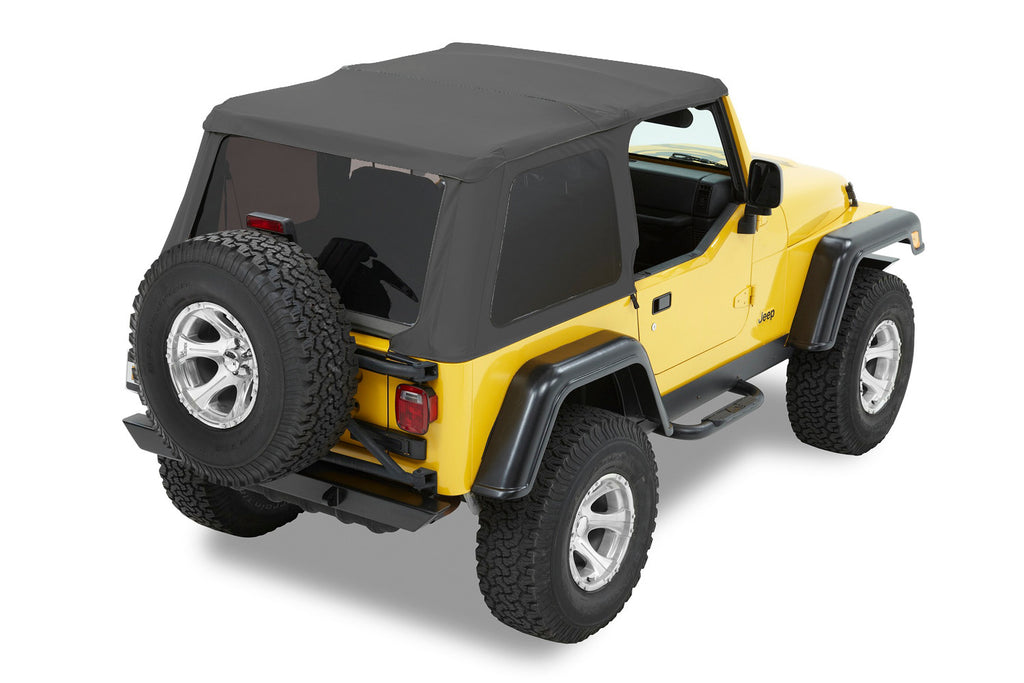 Trektop Slantback Soft Top For Jeep 1997-2006 Wrangler TJ Bestop