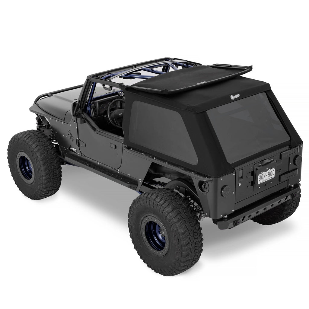 Trektop Slantback Soft Top For Jeep 2004-2006 Wrangler TJ Bestop