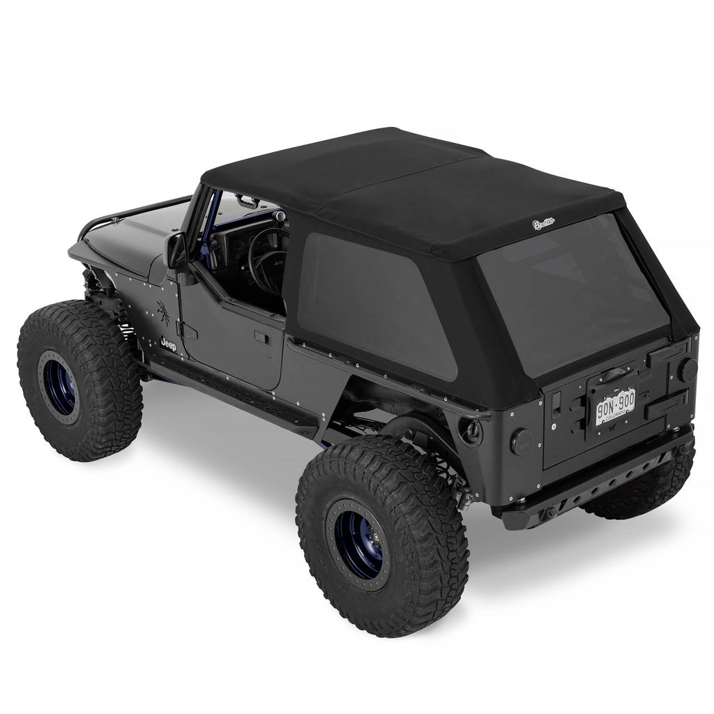 Trektop Slantback Soft Top For Jeep 2004-2006 Wrangler TJ Bestop