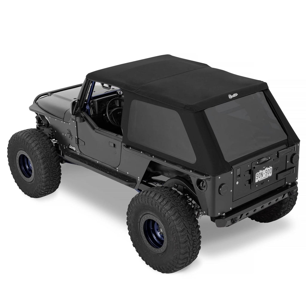 Trektop Slantback Soft Top For Jeep 2004-2006 Wrangler TJ Bestop